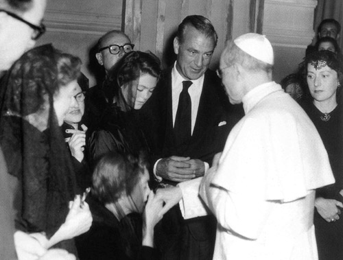 Gary Cooper with Pope Pius XII - Freemasons, Freemason, Freemasonry, Occult Order, Secret Society, Hidden History, Masonic Ritual Secrets: Freemasonry Watch the source for news and information about Masonry.