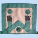 Masonic Apron, Rosettes, Freemasons, Freemasonry, Freemason