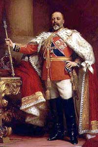 Freemason Edward VII, King of England