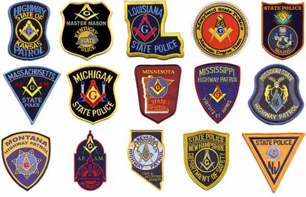 Masonic Police Patch