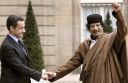 Nicholas Sarkozy, Muammar Gaddafi, France, Libya, Freemasons, Freemasonry, Freemason