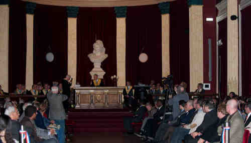 Inauguration of the temple Arthur Groussier, masonic, Freemasons, Freemasonry