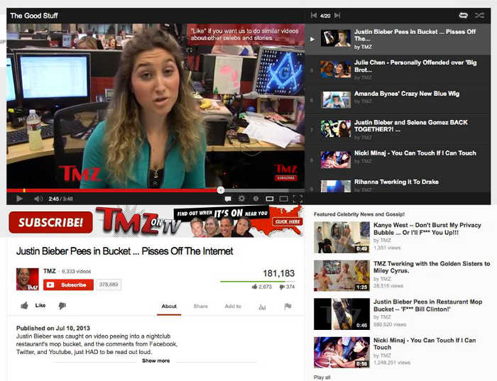 Justin Bieber Masonic Logo TMZ