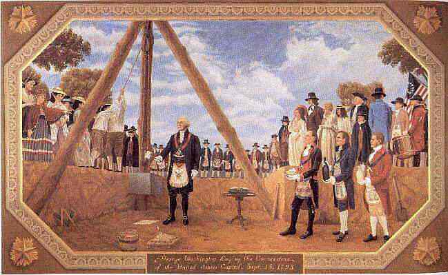 Washington DC Corner Stone Laying